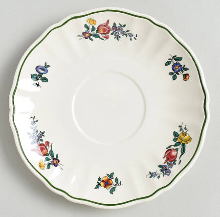 Alt Strassburg (Trim Off Edge) Saucer for Footed Cream Soup Bowl