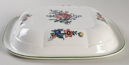 Alt Strassburg (Trim Off Edge) Lid for 2.5 Quart Square Microwave Baker