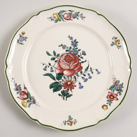 Alt Strassburg (Trim Off Edge) Luncheon Plate