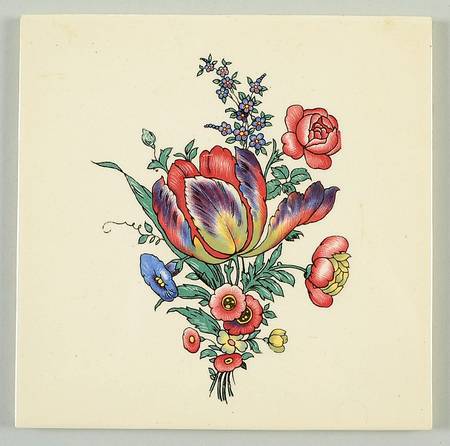 Alt Strassburg (Trim Off Edge) Tea Tile