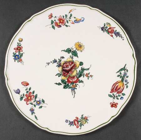 Alt Strassburg (Trim Off Edge) Cake Plate