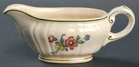 Alt Strassburg (Trim Off Edge) Individual Gravy Boat No Underplate