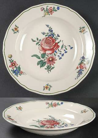 Alt Strassburg (Trim Off Edge) Large Rim Soup Bowl