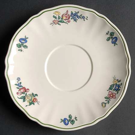 Alt Strassburg (Trim Off Edge) Saucer for Footed Cream Soup Bowl