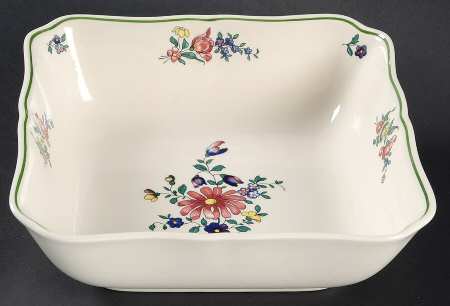 Alt Strassburg (Trim Off Edge) 7" Square Vegetable Bowl