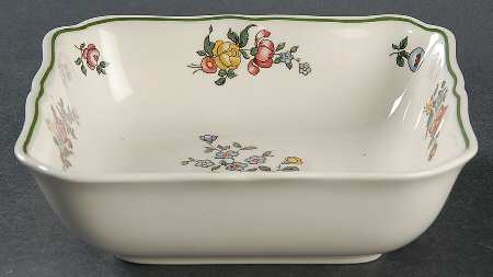 Alt Strassburg (Trim Off Edge) 6" Square Vegetable Bowl