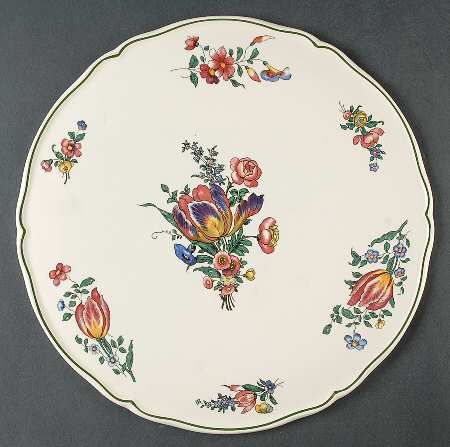 Alt Strassburg (Trim Off Edge) Cake Plate