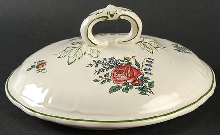 Alt Strassburg (Trim Off Edge) Lid for Round Vegetable