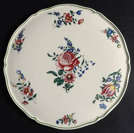 Alt Strassburg (Trim Off Edge) Cake Plate