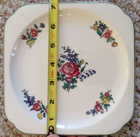 Alt Strassburg (Trim Off Edge) Square Oven-To-Table Plate