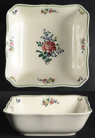 Alt Strassburg (Trim Off Edge) 7" Square Vegetable Bowl