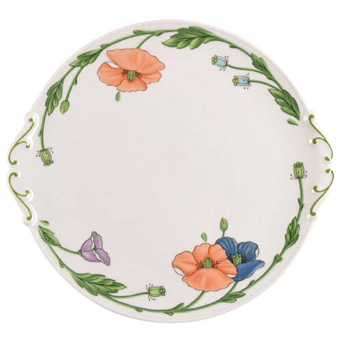 Amapola Handled Cake Plate