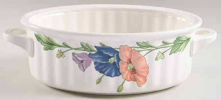 Amapola 3 Qt Oval Covered Casserole No Lid