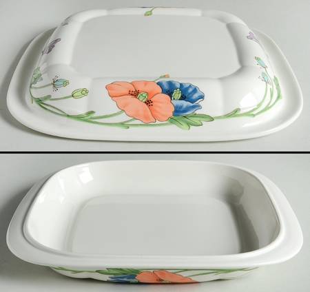 Amapola Lid for 2 Quart Square Microwave Baker