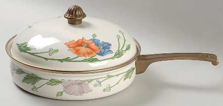 Amapola 10" Metal Skillet & Lid