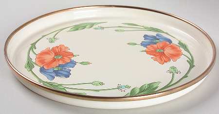 Amapola Metal Serving Tray