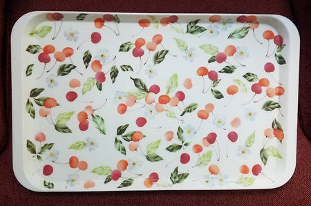 Amigo 17" Rectangular Melamine Tray