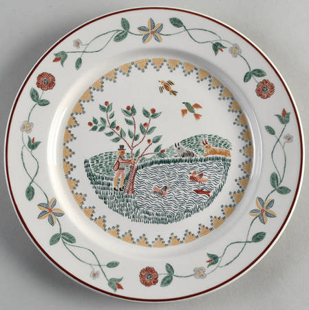 American Sampler Salad Plate