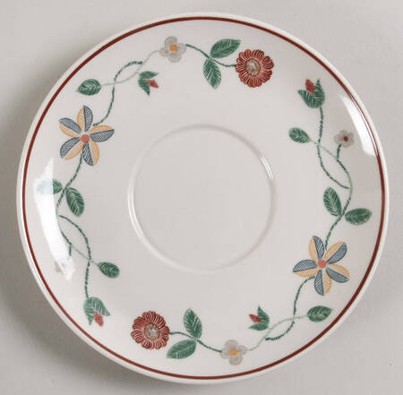American Sampler Saucer for Flat Cup