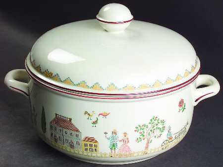 American Sampler Tureen &  Lid by Villeroy & Boch