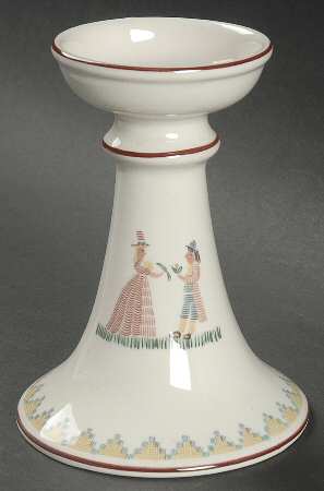 American Sampler 5" Candlestick by Villeroy & Boch