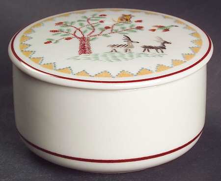 American Sampler Small Candy Box