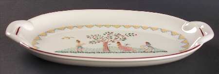 American Sampler Pickle Dish by Villeroy & Boch