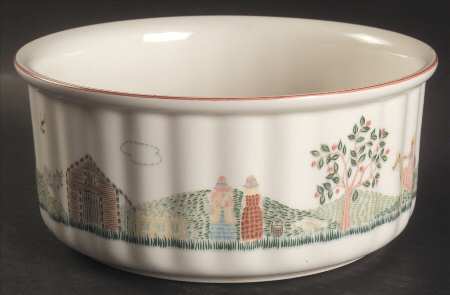 American Sampler 7" Souffle by Villeroy & Boch