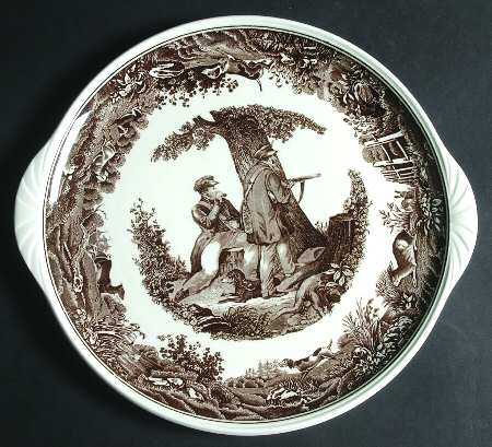 Anjou Handled Cake Plate