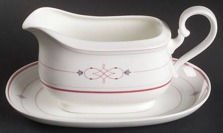 Aragon Gravy Boat & Underplate/Relish