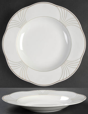 Arco Gold 12" Deep Round Platter