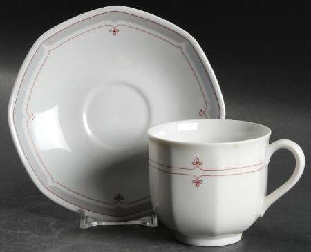 Ariano Flat Cup & Saucer Set