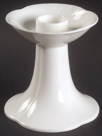 Arco Weiss Single Light Candlestick