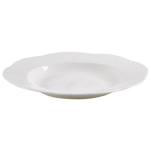 Arco Weiss Large Rim Soup Bowl