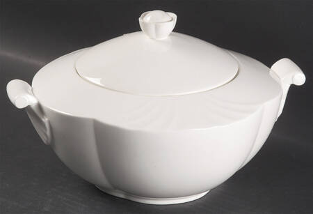 Arco Weiss Round Covered Vegetable