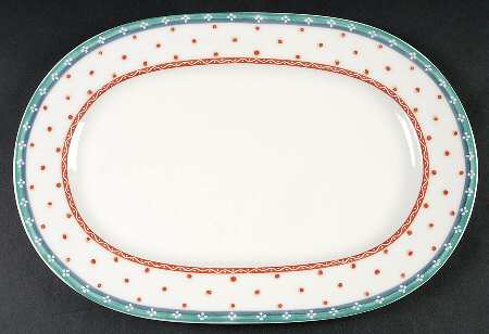 Ascoli 13" Oval Serving Platter