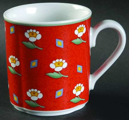Ava Red Mug by Villeroy & Boch