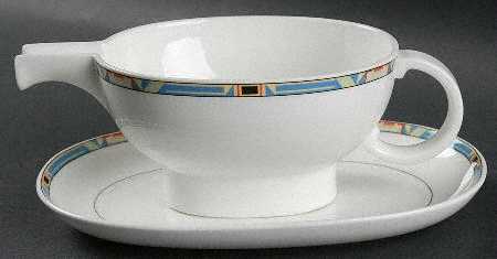 Bari Gravy Boat & Underplate/Relish