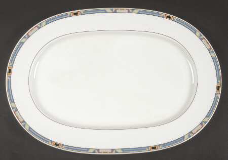 Bari 16" Oval Serving Platter