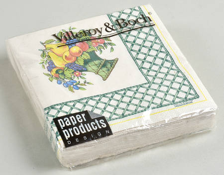 Basket Package of Paper Beverage Napkins