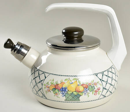 Basket Metal Kettle & Lid