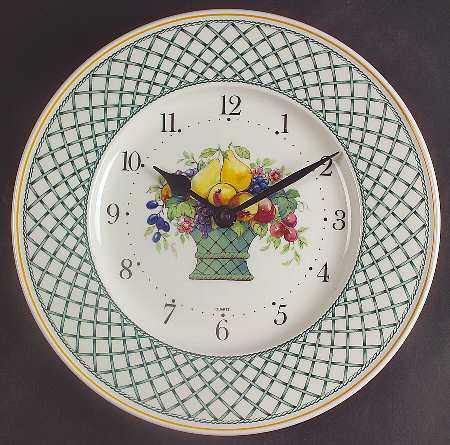 Basket Clock Plate