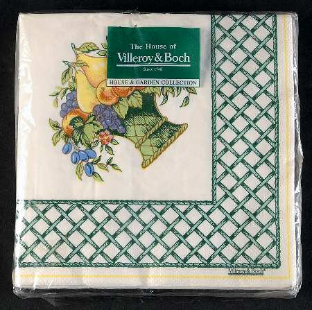 Basket Package of Paper Luncheon Napkins