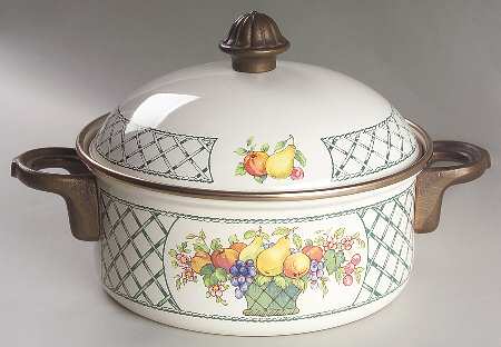 Basket 2.5 Quart Metal Stew Pot