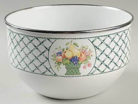 Basket 7 3/4" Metal Bowl