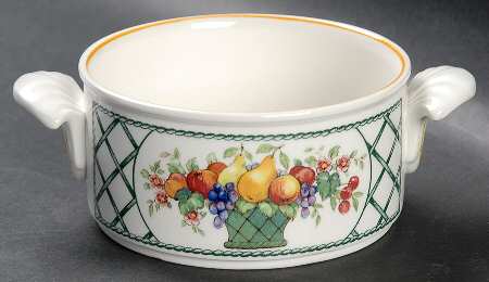 Basket Flat Cream Soup Bowl