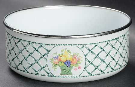 Basket 6 5/8" Metal Bowl