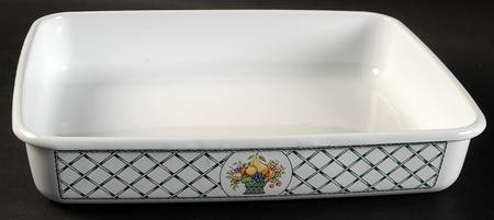 Basket 11" Metal Rectangular Baker