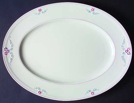 Bel Fiore 13" Oval Serving Platter