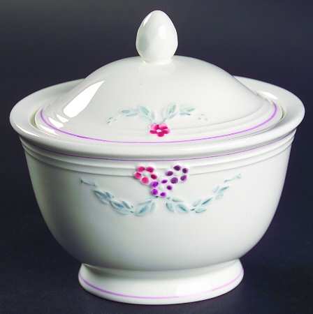 Bel Fiore Sugar Bowl & Lid